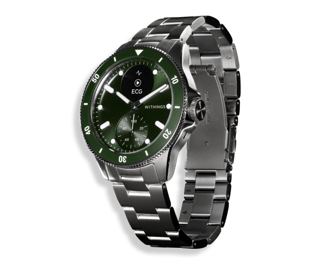 Withings ScanWatch Nova 42mm zielony - 1224532 - zdjęcie